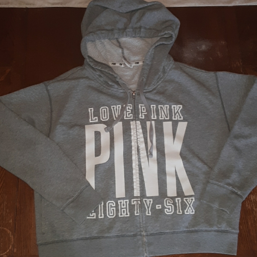 Pink zip up